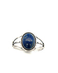 Crested Butte Lapis Lazuli Silver Navajo Cuff Bracelet