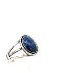 Crested Butte Lapis Lazuli Silver Navajo Cuff Bracelet