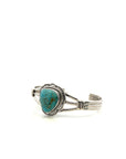 Cripple Creak Turquoise Silver Cuff Bracelet