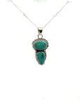 Cripple Creak Turquoise Silver Necklce