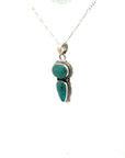 Cripple Creak Turquoise Silver Necklce