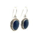 Crested Butte Lapis Silver Navajo Earrings