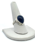 Crested Butte Lapis Lazuli Silver Navajo Ring