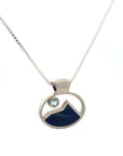 Crested Butte Silver Mountain Pendant