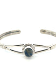 Crested Butte Lapis Lazuli Silver Navajo Cuff Bracelet