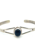 Crested Butte Lapis Lazuli Silver Navajo Cuff Bracelet