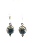 Crested Butte Lapis Lazuli Silver Navajo Earrings