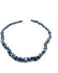 Lazuli Pebble Beaded Necklace