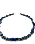 Lapis Lazuli Pebble Beaded Necklace