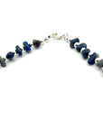 Lapis Lazuli Pebble Beaded Necklace