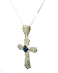 Silver Cross Necklace