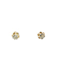 Mt. Antero Aquamarine Silver Earrings