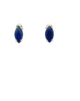 Crested Butte Lapis Silver Post Earrings