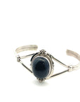 Crested Butte Lapis Lazuli Silver Navajo Cuff Bracelet