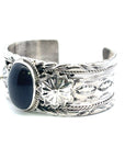 Crested Butte Lapis Lazuli Silver Navajo Cuff Bracelet