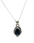 Crested Butte Lapis Lazuli Silver Navajo Necklace