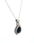 Crested Butte Lapis Lazuli Silver Navajo Necklace