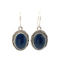 Crested Butte Lapis Silver Navajo Earrings