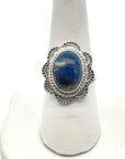 Crested Butte Lapis Lazuli Silver Navajo Ring