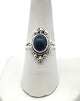 Crested Butte Lapis Lazuli Silver Navajo Ring