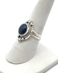 Crested Butte Lapis Lazuli Silver Navajo Ring