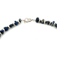 Lapis Lazuli Pebble Beaded Necklace