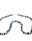 Lapis Lazuli Pebble Beaded Necklace