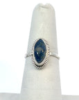 Crested Butte Lapis Lazuli Silver Navajo Ring