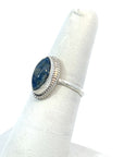 Crested Butte Lapis Lazuli Silver Navajo Ring