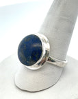 Crested Butte Lapis Lazuli Silver Navajo Ring