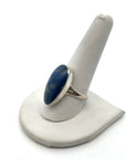 Crested Butte Lapis Lazuli Silver Navajo Ring