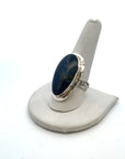 Crested Butte Lapis Lazuli Silver Navajo Ring